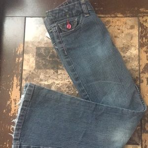 Adorable girls size 8 jeans! Boot cut.